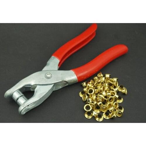 Grommet Eyelet Setter Pliers + eyelets Grommets washers fabric paper canves tent