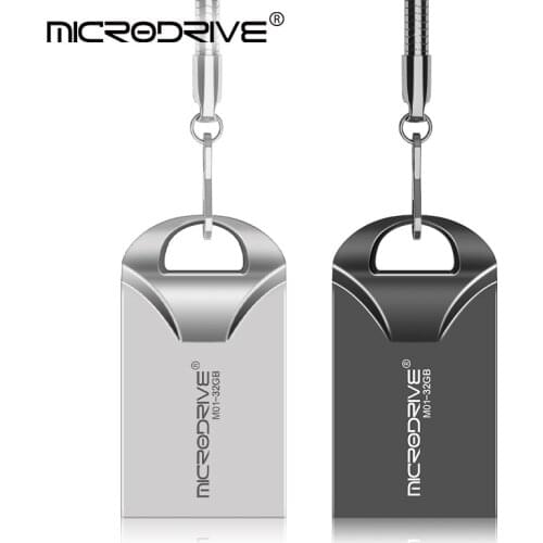Mini Metal key ring Pen drive Metal USB Flash Drive Real 128GB 64GB 32GB 16GB 8GB micro memory sticks u disk