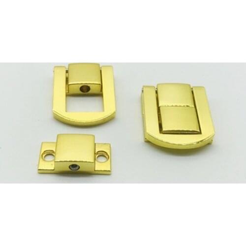 20*25mm Hardware Accessories Luggage Lock Metal Zinc Alloy Buckle Plane Jewelry Box Lock Small Plane Lock Cigar Box Lock