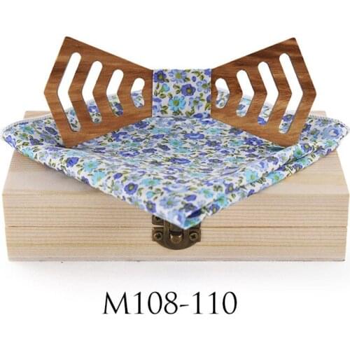 Fashion Wood Gentleman Pocket Square Broth Collar Button Hollow Out Bow Ties Handmade Butterfly Wedding Party Wooden Tie Suit