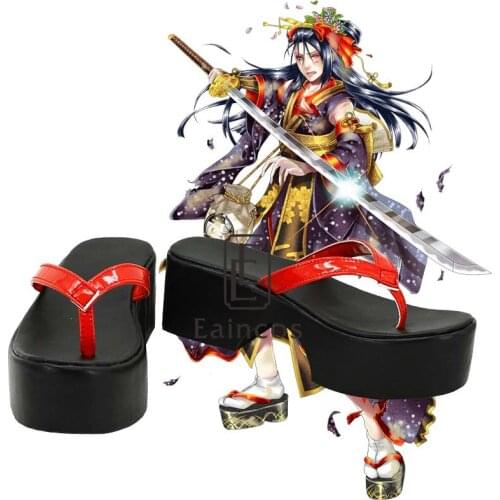 Touken Ranbu Online Jiroutachi Cosplay Shoes Flip Flops Custom-made