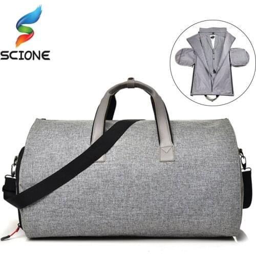 Hot Professional Sports Gym Bags Men Outdoor Travel Handbag For Fitness Training Shoulder Bag with Shoes Storage sac de sport