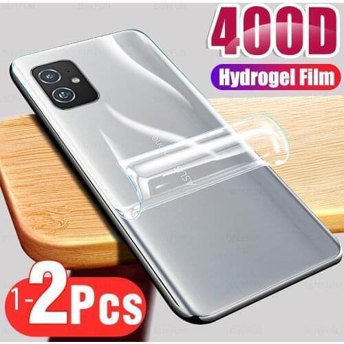 Full Cover Back Protector Hydrogel Film On The For ASUS Zenfone 8 Zenfone8 Flip Zenfone8flip 8flip Not Protective Tempered Glass
