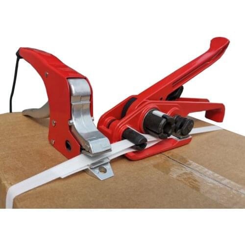 One Set Electric Welding Strapping Heating Tool Manual Seal Strapper Banding Handy Straps Tightener Tensioner Machine 220V