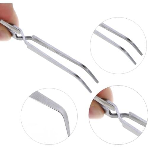 1pc Nail Shaping Tweezers Stainless Steel Multi-Function Nail Clip Manicure Tool Tweezers for UV Gel Nail Art Accessories