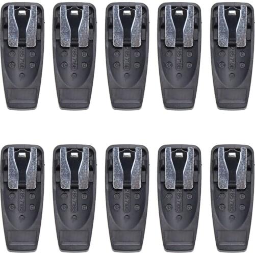 10X Belt Clip for Motorola GP140 GP328 GP340 HT750 PRO5150 GP88S XTS2500 GP338