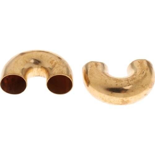 11.5mm 2 Pieces Copper Change the Sound Trumpet Tuning Tube Woodwind Instrument Repair Tool Replacements