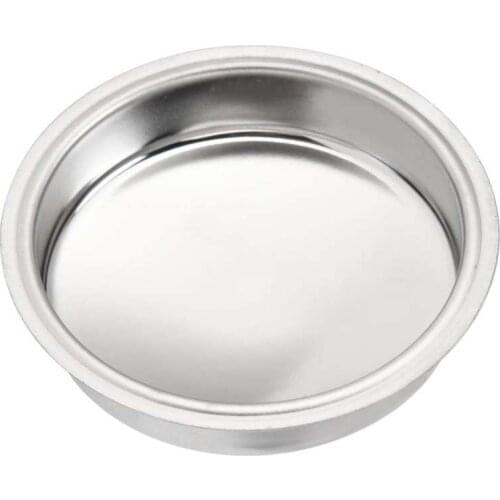 51mm Coffee Machine Stainless Steel Backflush Insert Metal Blind Filter for Delongh EC680 EC685 Coffee Make Machine Parts