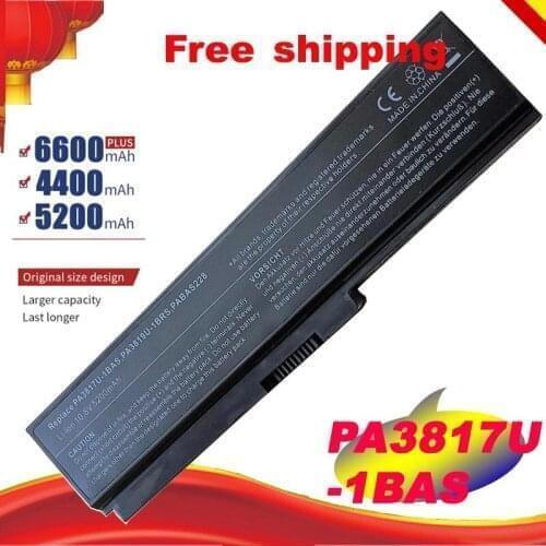 5200mAh Battery For TOSHIBA Satellite L645 L655 L700 L730 L735 L740 L745 L750 L755 PA3817 PA3817U PA3817U-1BRS 3817