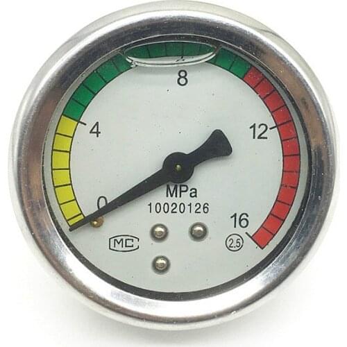 High pressure car washer washing machine universal pressure gauge accessories,Shockproof male thread for 280/380/55/58 washer