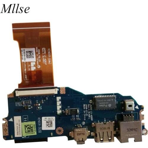 Free Shipping FOR Dell FOR Latitude E4200 USB Ethernet Firewire SD Card Reader Board LS-4295P 0Y580D