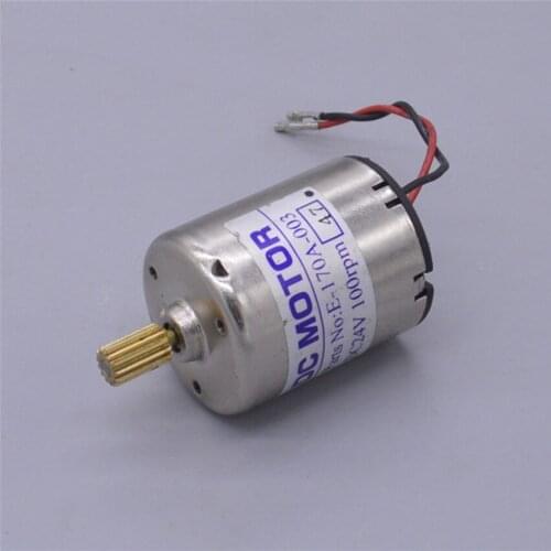 DC12V 24V 3300/6500rpm carbon brush motor, medium-strength magnet motor, high torque gear motor DIY production