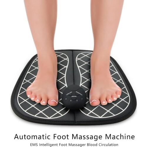Electric Foot Massager Pad Muscle Stimulator Leg Reshaping Massage Mat Improve Blood Circulation Relieve Ache Pain Health Care