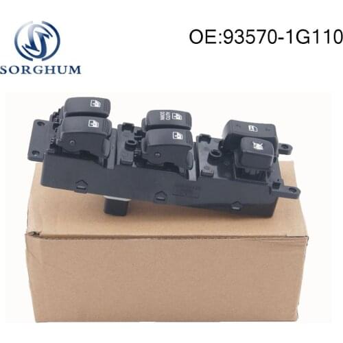 93570-1G110 935701G110 Front Left Electric Power Window Master Switch For KIA RiO Hybrid 2006-2010