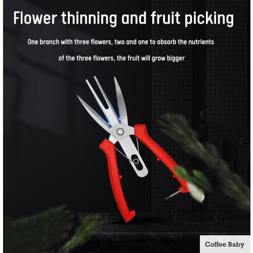 Mutifunctional Pruning Shears Household Large Opening Garden Shears Can Trim 28mm Fruit Tree Flowers Plastic Tube Trimming Tools