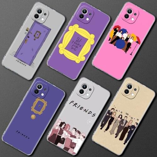 Soft Case For Xiaomi Mi Poco X3 NFC 10T Pro M3 11 9T Note 10 Lite F3 F1 Clear Silicone Phone Cover Fundas Friends TV Show Shell