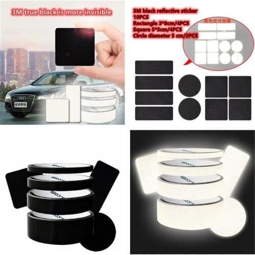 3M Car Reflective Tape Sticker Diamond Grade Adhesive Safety Mark Warning Tape Bicycle Car Motorcycle Reflective Sticker