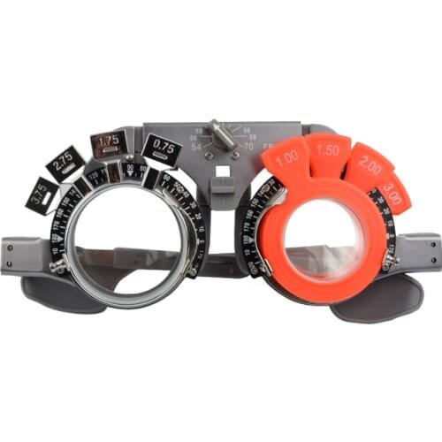 Glasses optometry equipment titanium frame try-on frame optometry test frame pupil distance adjustable frame titanium alloy opto