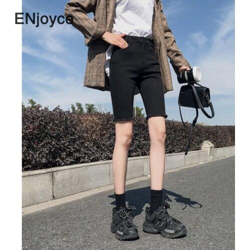 Женские короткие джинсы OFEMCINE China At AliExpress