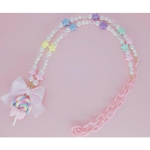Original lolita lolita sweet necklace small things Japanese Harajuku soft sister hand-made