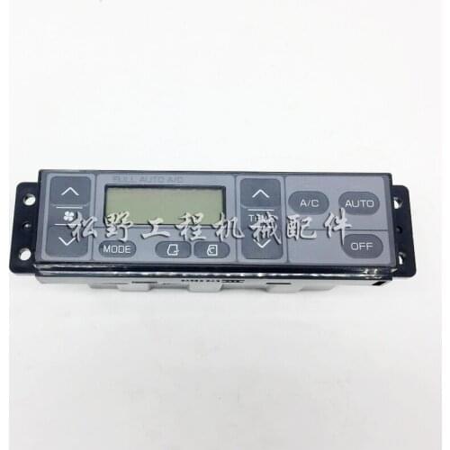 Free shipping air conditioning controller panel switch for Excavator accessories Hitachi ZAX60/70/200/230/250/330/360 digger