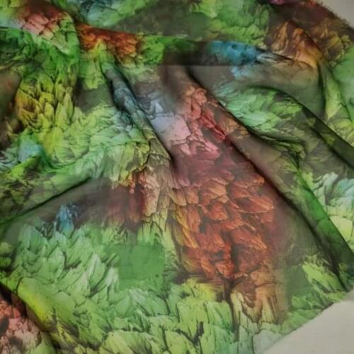 Dress Dancing Soft Fabric Flowing 30D Chiffon Light Thin Fabric Costume Material DIY Stage Cosplay