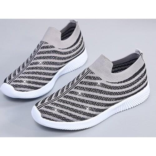 Striped Breathable Socks Shoes Women Men Zapatillas Bing Casual Sports Shoes Chaussures Homme Loafers Plus Size Sneakers Shoes