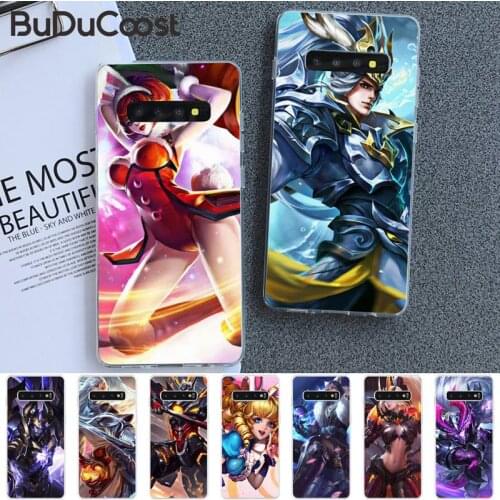 Popular game king of glory Silicone Black Phone Case For Samsung S5 6 7 8 9 10 S8 S9 S10 plus S10E lite S10-5G S20 UITRA plus