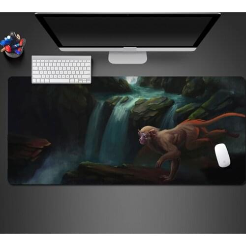 Popular Cute Animal Mouse Pad High Quality Wholesale Rubber Mouse Pad Game Accessories Keyboard Mouse Edge Large Gaming MousepaA