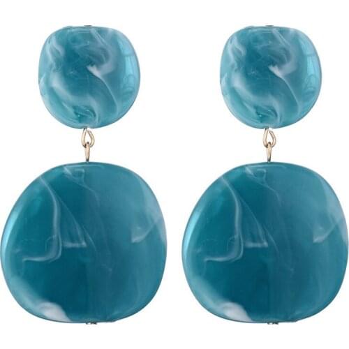 Resin hot style act the role ofing is tasted the new earrings character acrylic earring restoring ancient ways