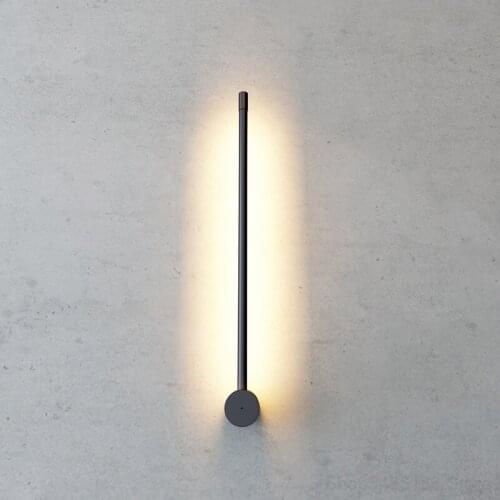 Modern Wall Lamp Nordic Minimalist Stylish Living Room Bedroom Room Line Wall Light Personality Creative Corridor Aisle Lights