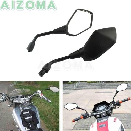 Street Motorcycle Side Rearview Mirror for SUZUKI YAMAHA KAWASAKI HONDA CBR650 CBR600RR F4/F4i Universal Rear View Mirrors