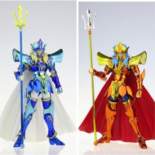 Star Model New Arrival Saint Seiya Saint Cloth EX 15th Anniversary Action Figure Sea King Poseidon Model