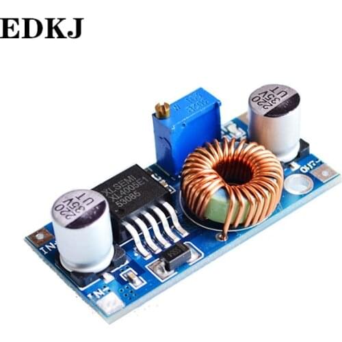 1PCS XL4005 Voltage Regulation DC-DC Adjustable Step-down 5A Power Supply Module Large Power
