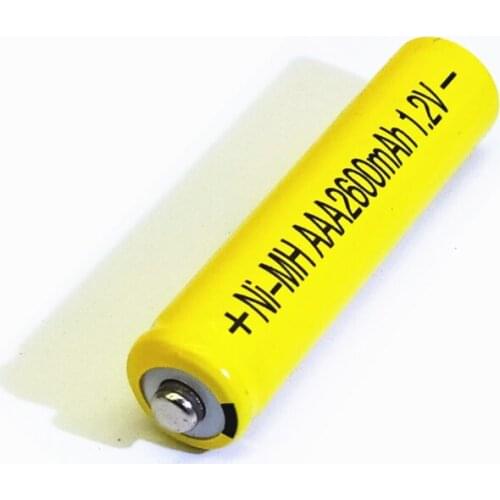 10pcs/Lot High Energy 1.2V 2600mAh NiMh AAA Rechargeable Battery Ni-mh 3A Batteries Battria FREE shipping