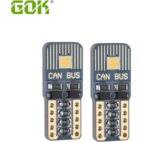 10Pcs T10 Led Canbus 2smd 3030 Led w5w Bulbs 168 194 Car Interior Lights Signal Lamp Dome Reading License Plate Light Auto 12V