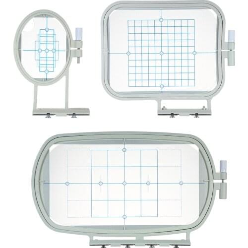 3/4pcs/set Embroidery Machine Hoop Frame Set Sew Tech Hoops Sewing Machine Accessories for Brother Babylock Sofia A-Line Series