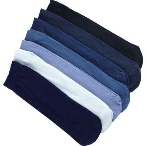 8 Pairs Bamboo Fiber Ultra-thin Elastic Silky Short Silk Men Socks Funny Cute Women Socks Calcetines Mujer C129