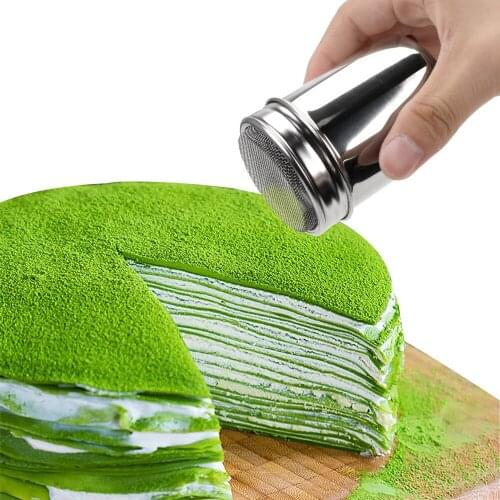 With Mesh Duster Spice Bottle Jars Container Seasoning Box Stainless Steel 200ML Salt Pepper Cumin Powder Box