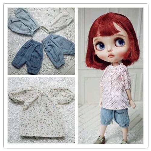 Blyth shirt blyth Denim Pants Blyth Clothes ( azone, ob24l)