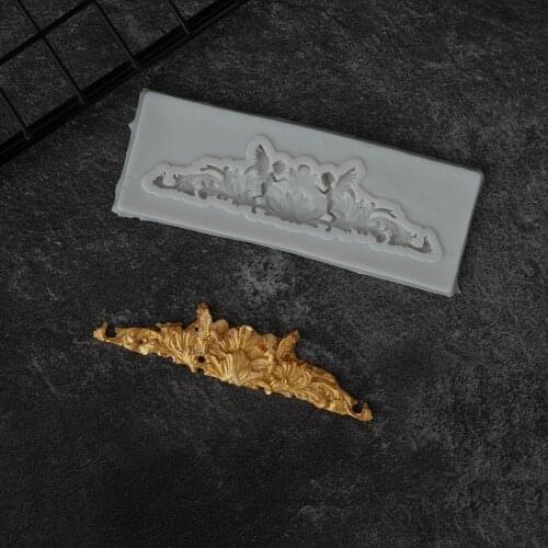 European Anaglyph Sugarcraft Silicone Mold Fondant Cake Decorating Gumpaste Mold Classisc Angel Pattern Small Size