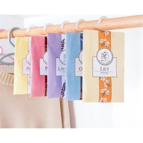 Hot sale hanging Fragrant Sachet Aromatherapy Bag Anti-pest Anti-mildew for Home Closet and WardrobeFragrance Air Freshening