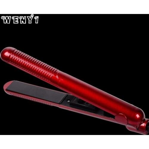 WENYI Ceramic Hair Straightener Flat Iron Professional Hair Curler Curling Straightening Irons Styler