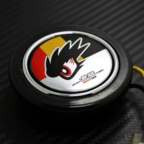 Aluminum Emblem Steering Wheel Horns Button for Honda