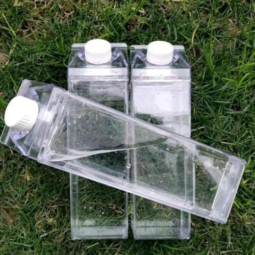 Kitchen Leakproof Creative Transparent Milk Water Bottle Drinkware Outdoor Climbing Tour Camping Children Men Milk Water Bottles
