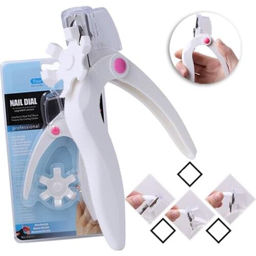 Mayitr Nail Clipper Cutter For False Nail Acrylic UV Gel False Tips Clipper Edge Cutter Manicure Cutter Clipper Scissors Tool