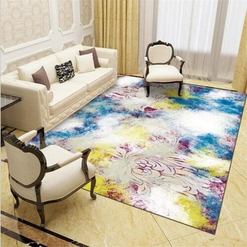 Flowers Fashion Soft Flannel Lion 3D Printed Rugs Mat Rugs Anti-slip Large Rug Carpet Home Decoration 08