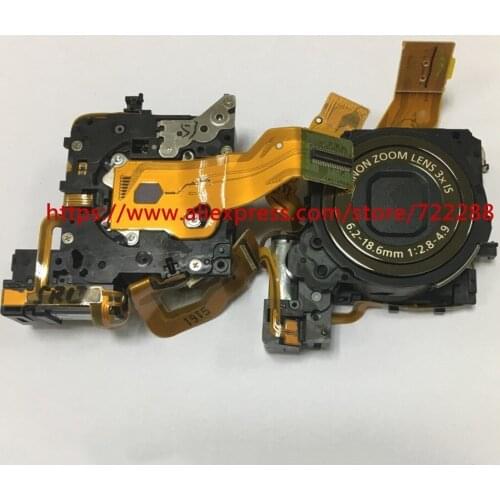 New Original Silver Zoom Lens Ass'y For Canon IXUS85 IS SD770 With CCD Unit PC1262 IXY25 IXUS 85 IS Camera Repair Part