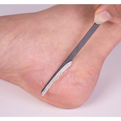 Stainless Steel Foot Dead skin Remover Pedicure Knife Hand Foot Care Callus Dead Skin Remover Scraper Pedicure Foot Care Tools