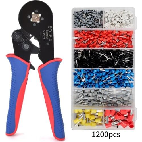 Crimping pliers 16-4 0.08-16mm2 are suitable for mini crimping tools for tubular terminals